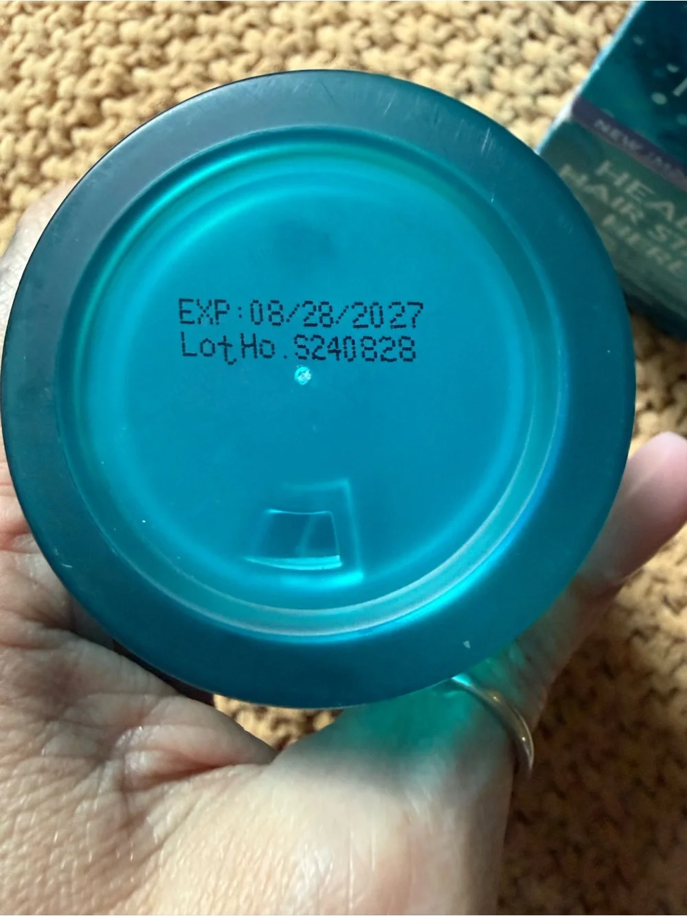 Maree Keratin & Argan Oil Leave-In Serum Capsules - Turquoise